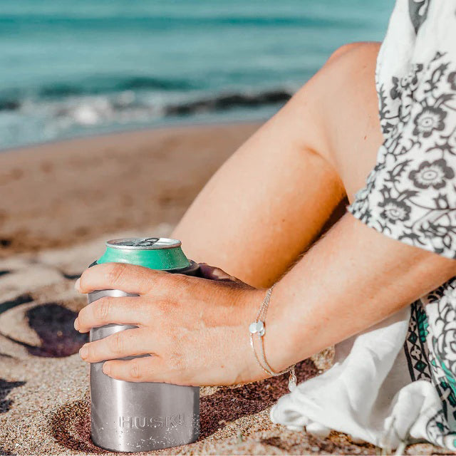 perfect for beach and bbq outdoors huski drink cooler for cans and bottles engrave to make personalised gift
