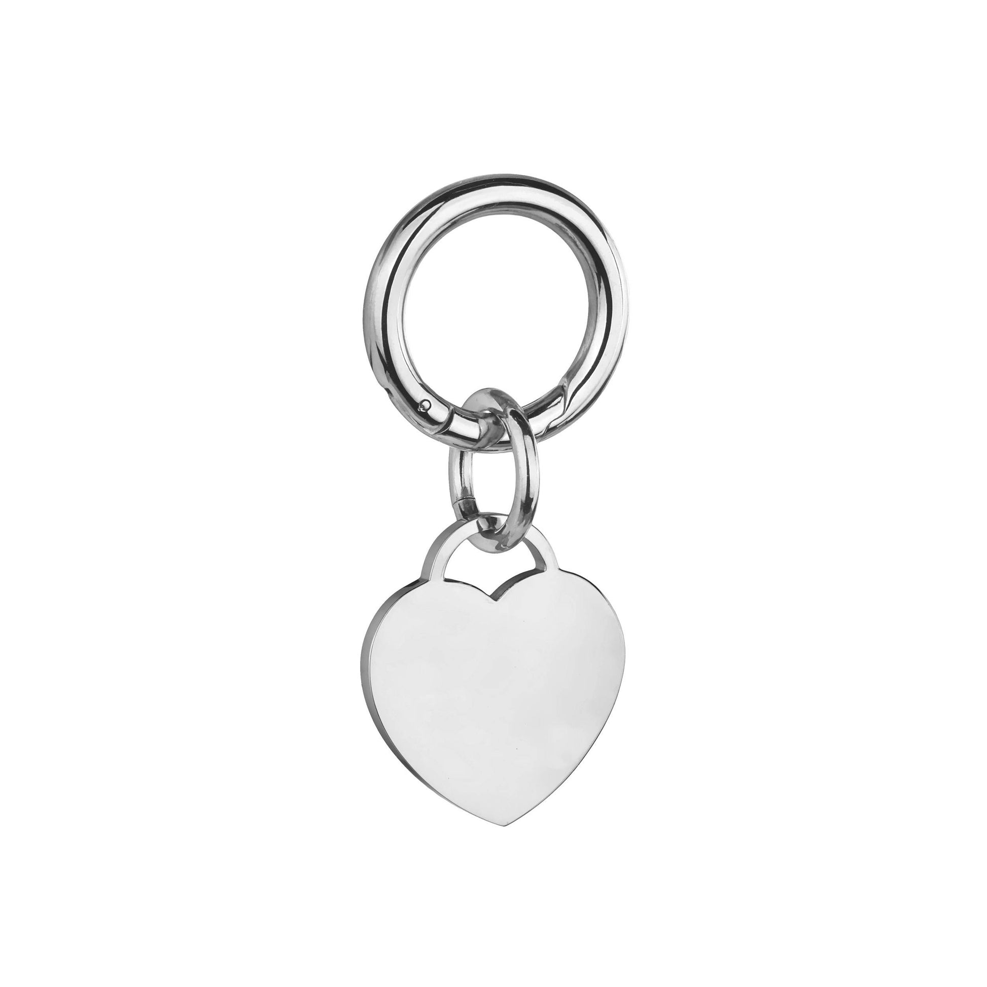 deluxe small heart pet tag engrave dog or cats name and phone number