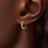 Diamante Gold Huggie Earrings – Mix & Match Charms