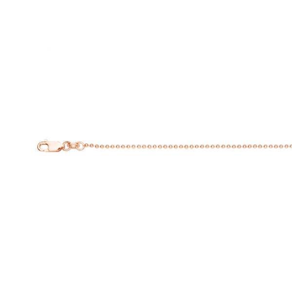 Rose Gold 45cm ball chain