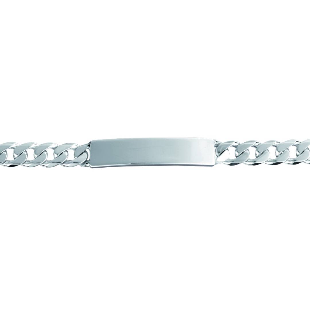 200 guage sterling silver ID bracelet