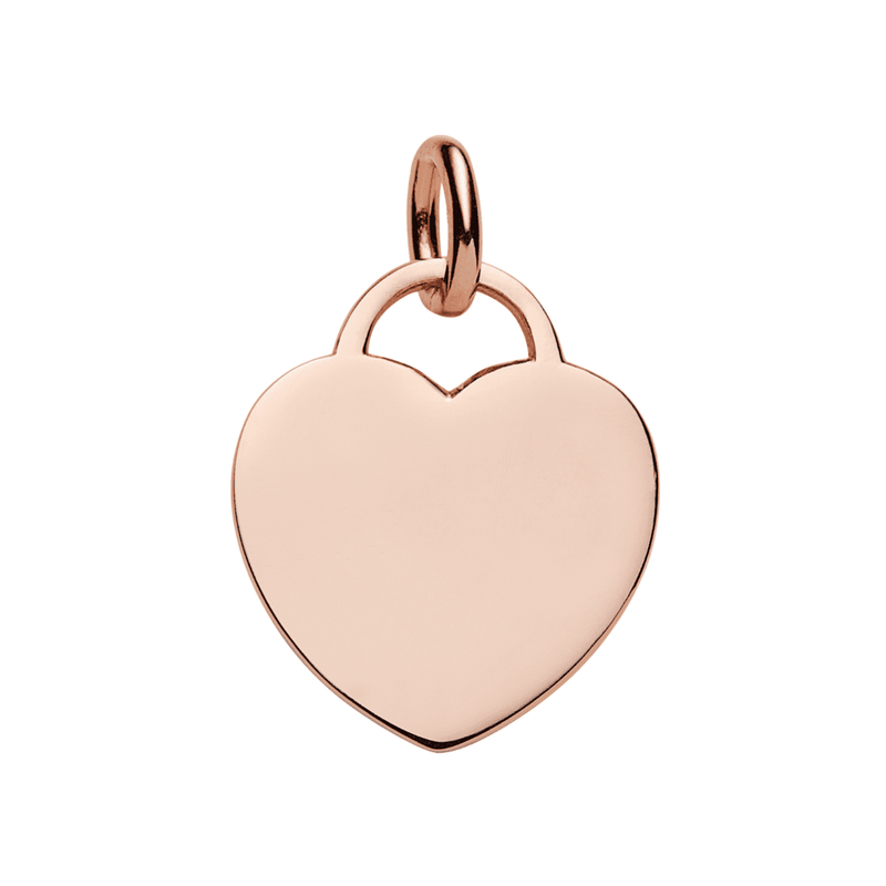 25mm heart tag