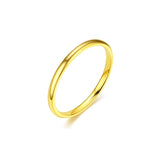 2mm Comfort Fit Round Band Ring