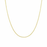 1.5mm Gold Ball Chain - 45cm