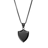Shield Pendant Necklace