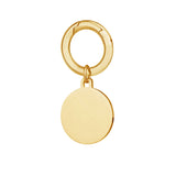 Deluxe Large Gold Disc Pet Tag
