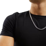 8mm curb link chain 55cm