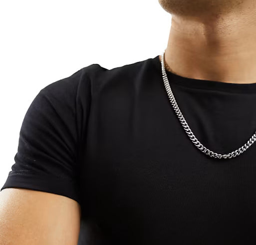 8mm curb link chain 55cm