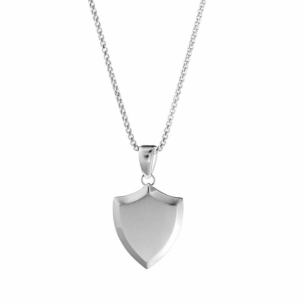 Shield Pendant Necklace