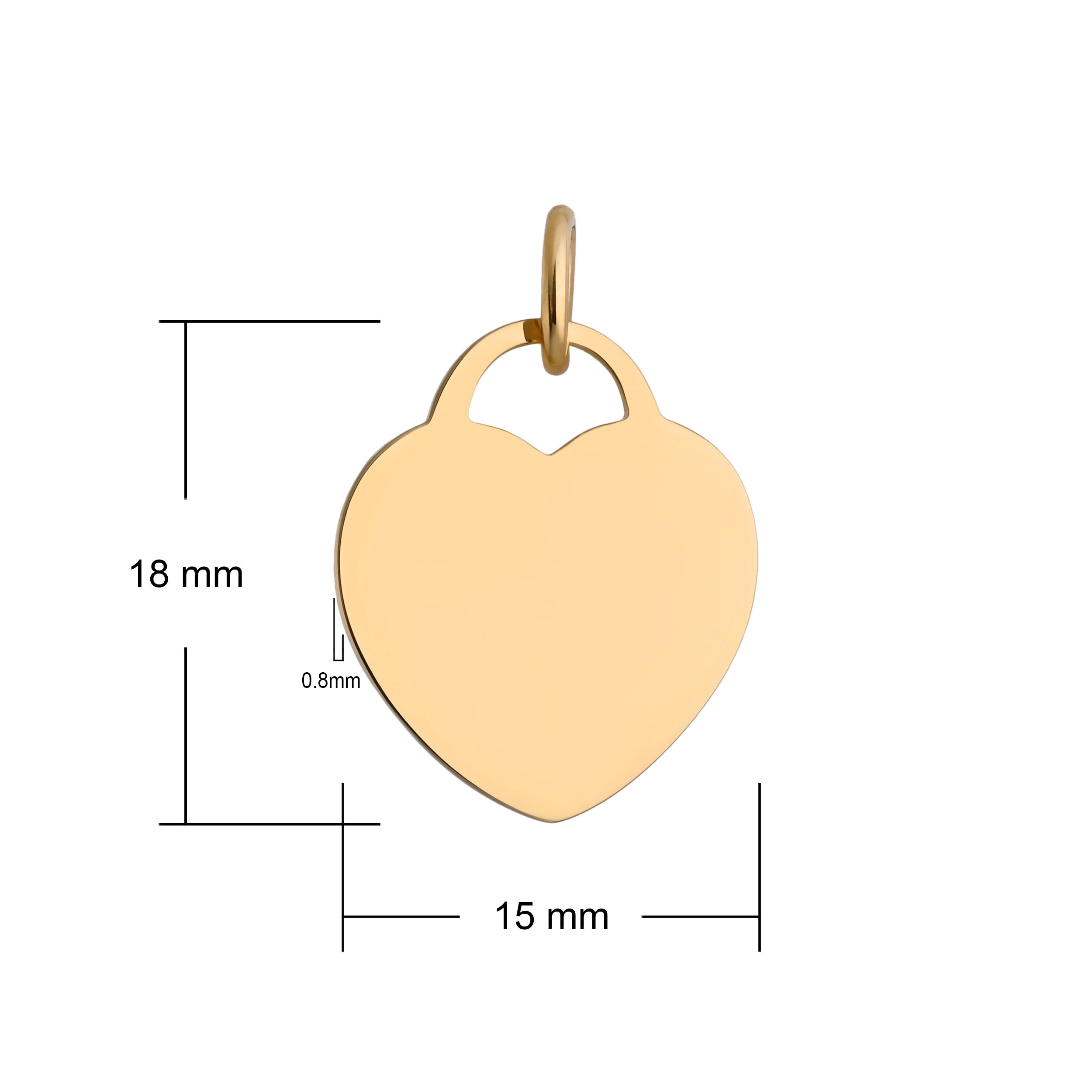 engraved-9ct-gold-heart-tag-pendant 15mm wide