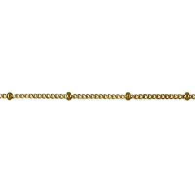 9ct gold satellite chain