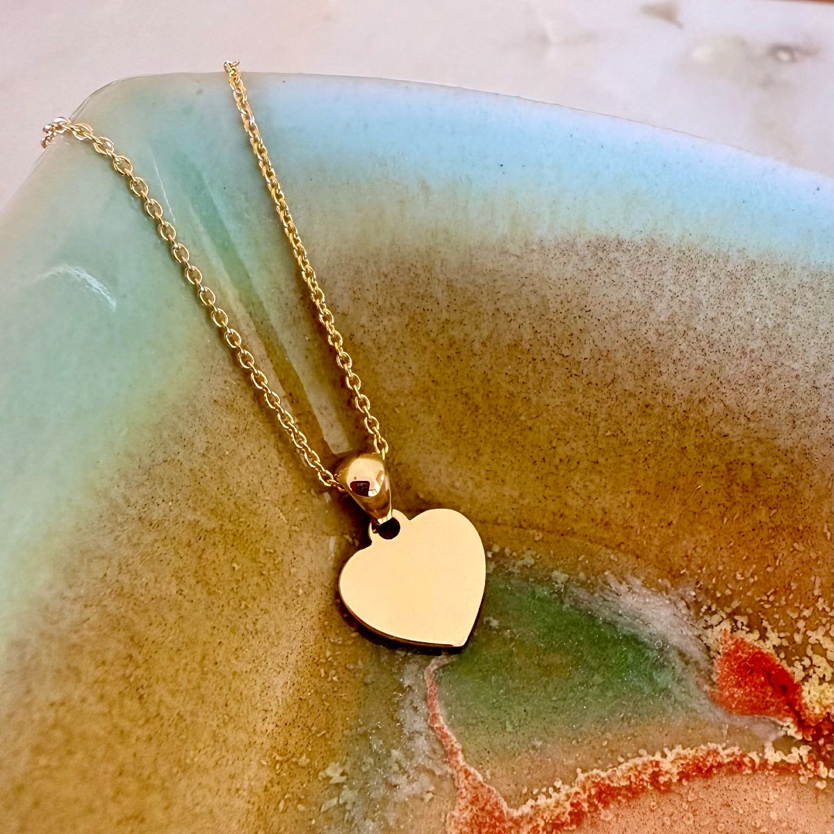 9ct Gold Mini Heart Pendant