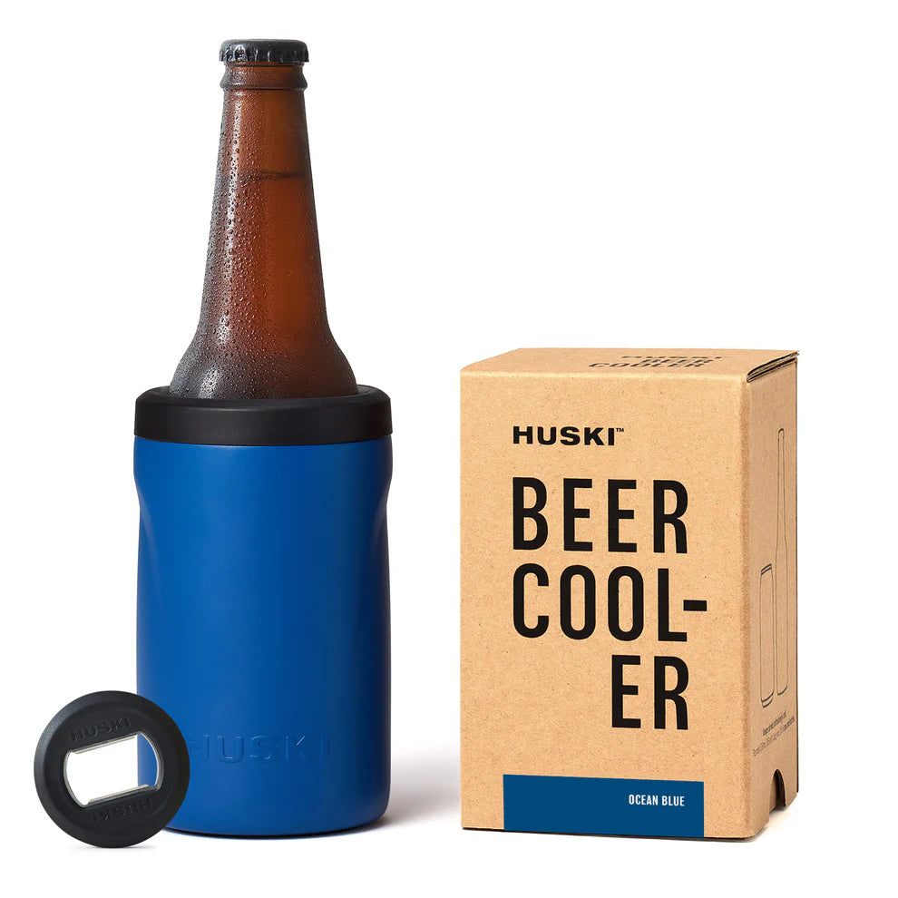 ocean blue beer cooler by huski