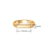 Gold Signature Slim Signet