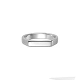 Silver Signature Slim Signet