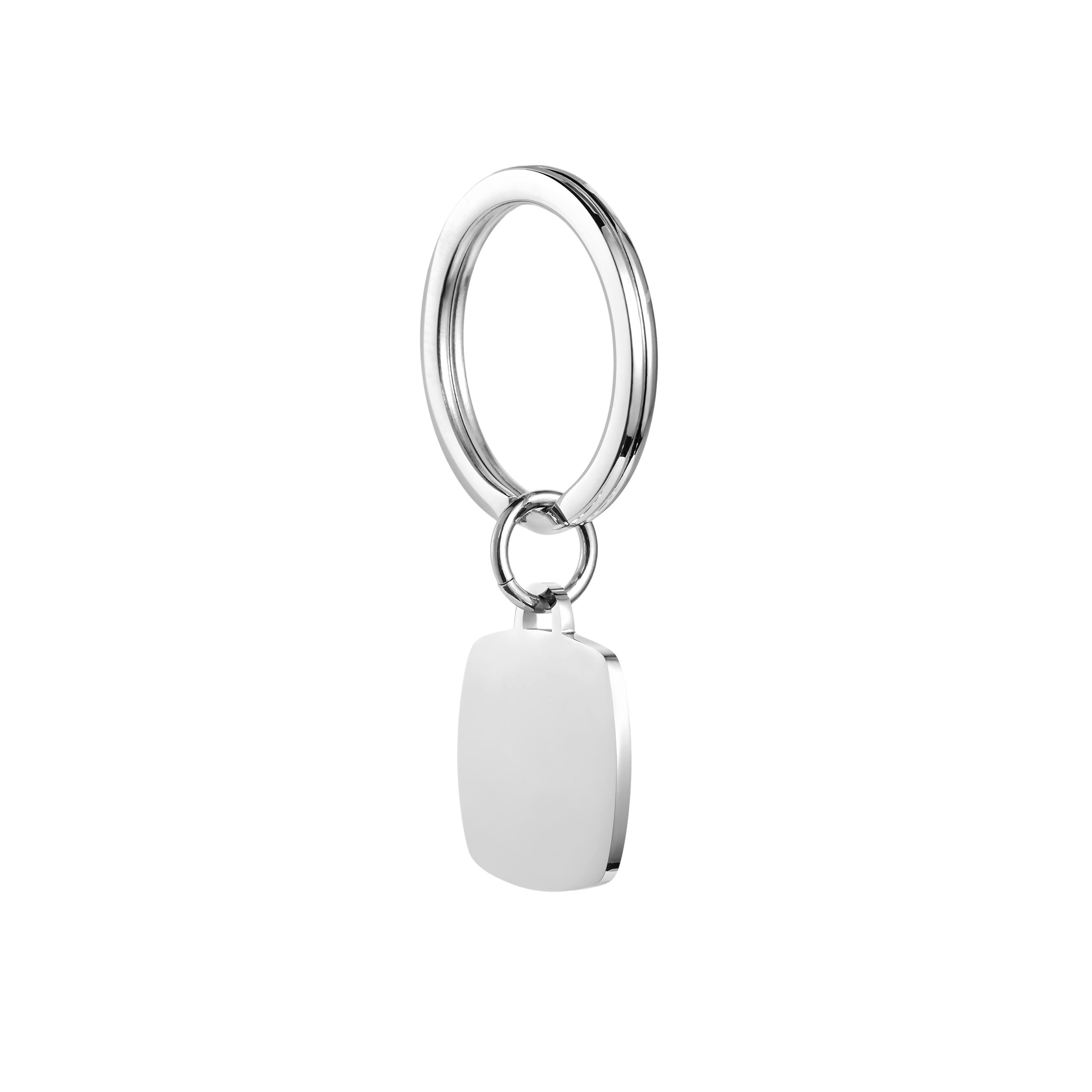 Silver Cushion Keyring