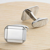 Deco Facet Cufflink 
