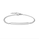 Sterling Silver Bar Bracelet