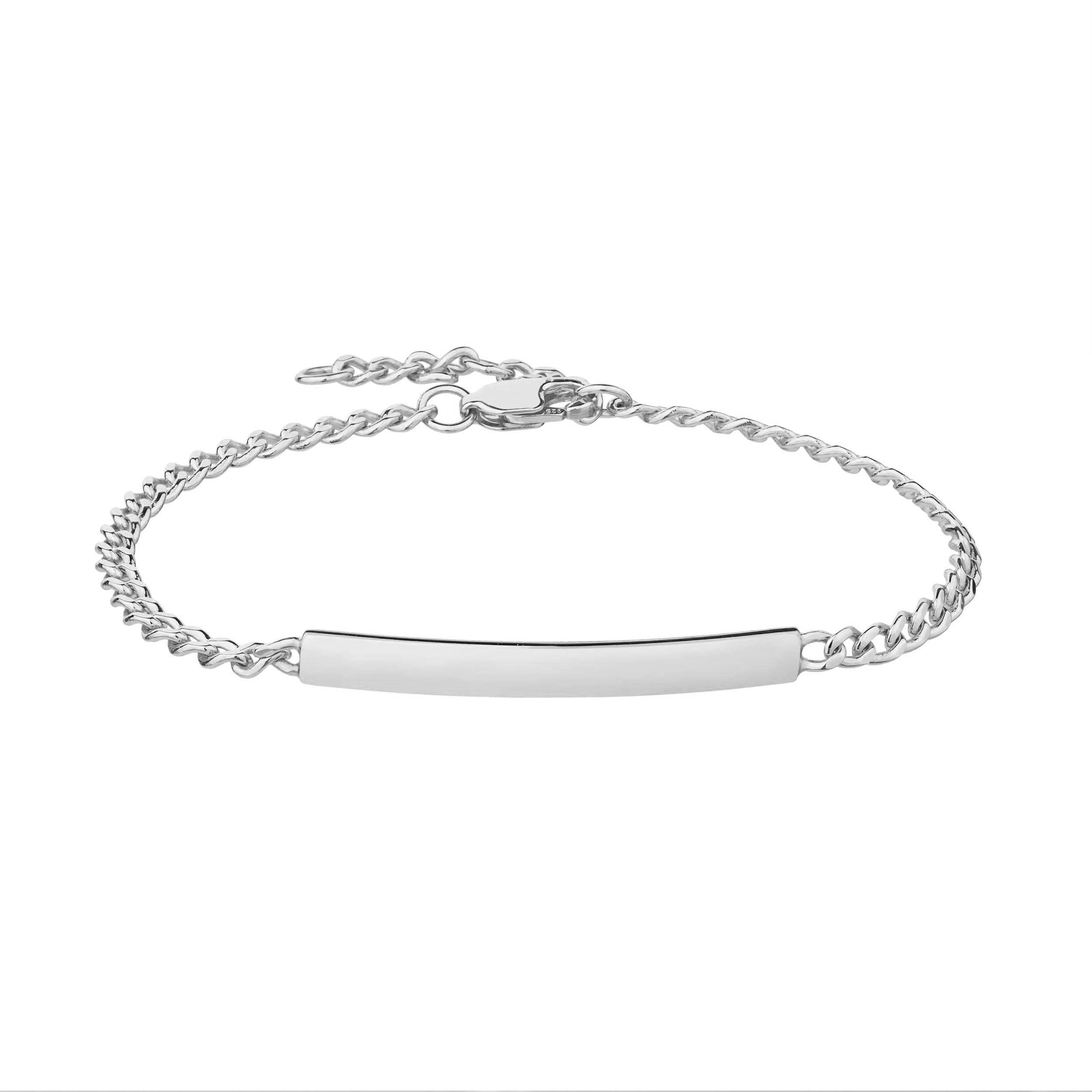 Sterling Silver Bar Bracelet