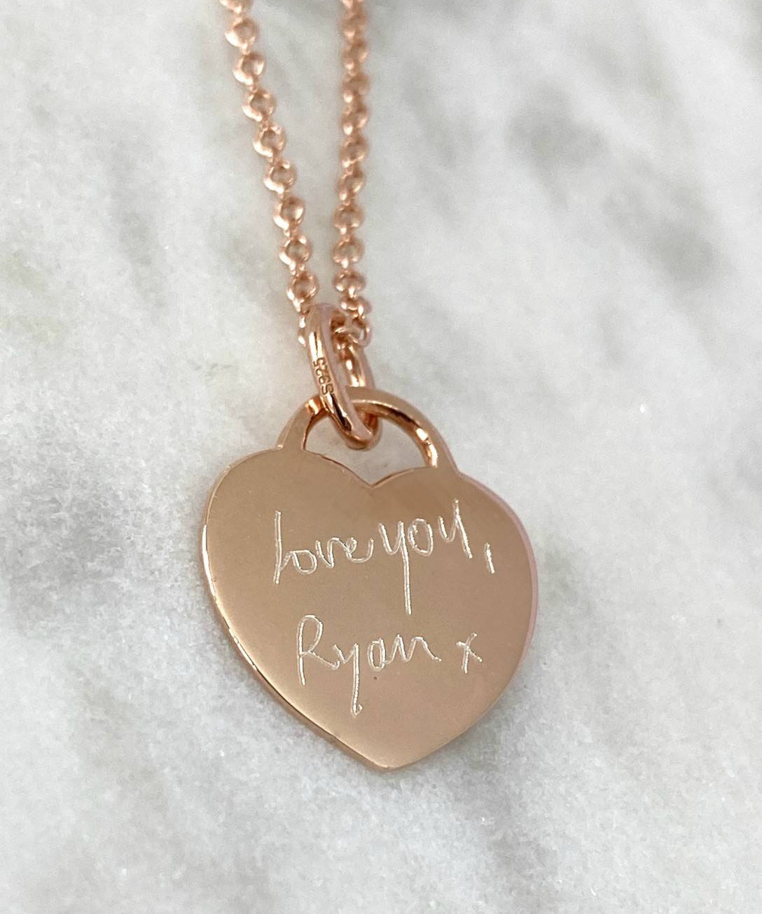 Engraved Handwriting