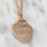 Engraved Handwriting