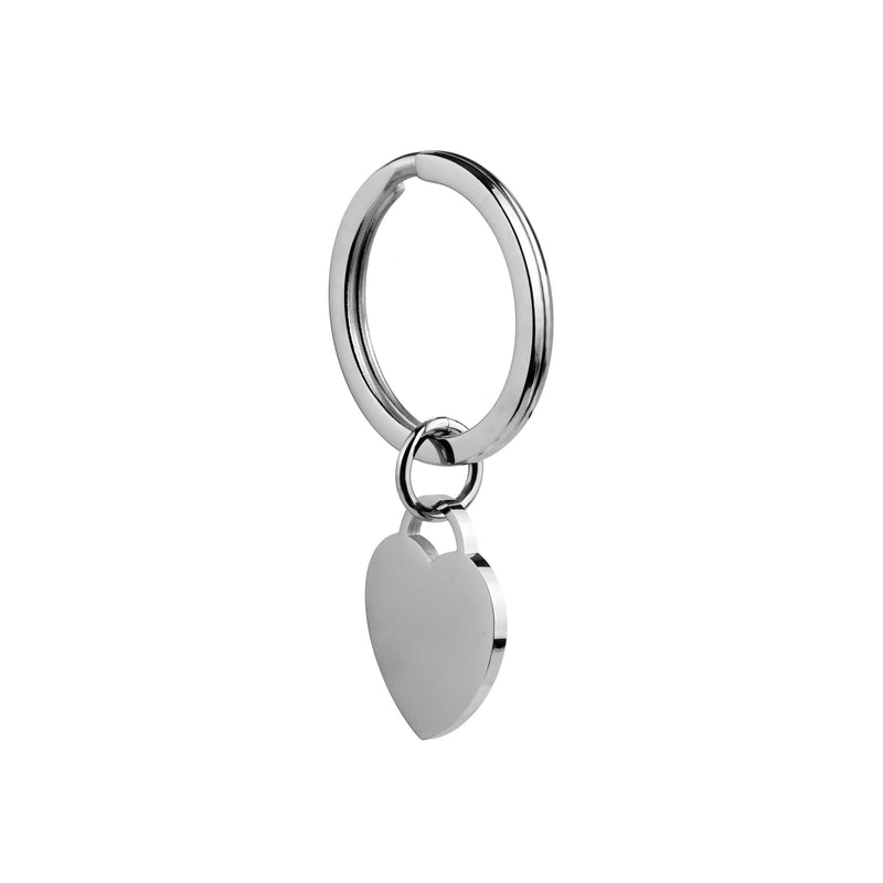 Heart Key chain side view