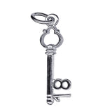 18 key charm made from sterling silver
