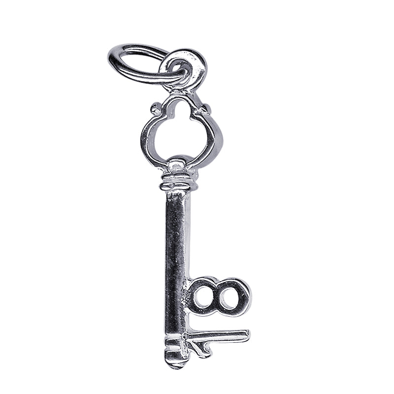 18 key charm made from sterling silver