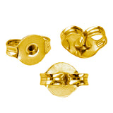 9ct Solid Gold Heavy Butterfly Earring Backs