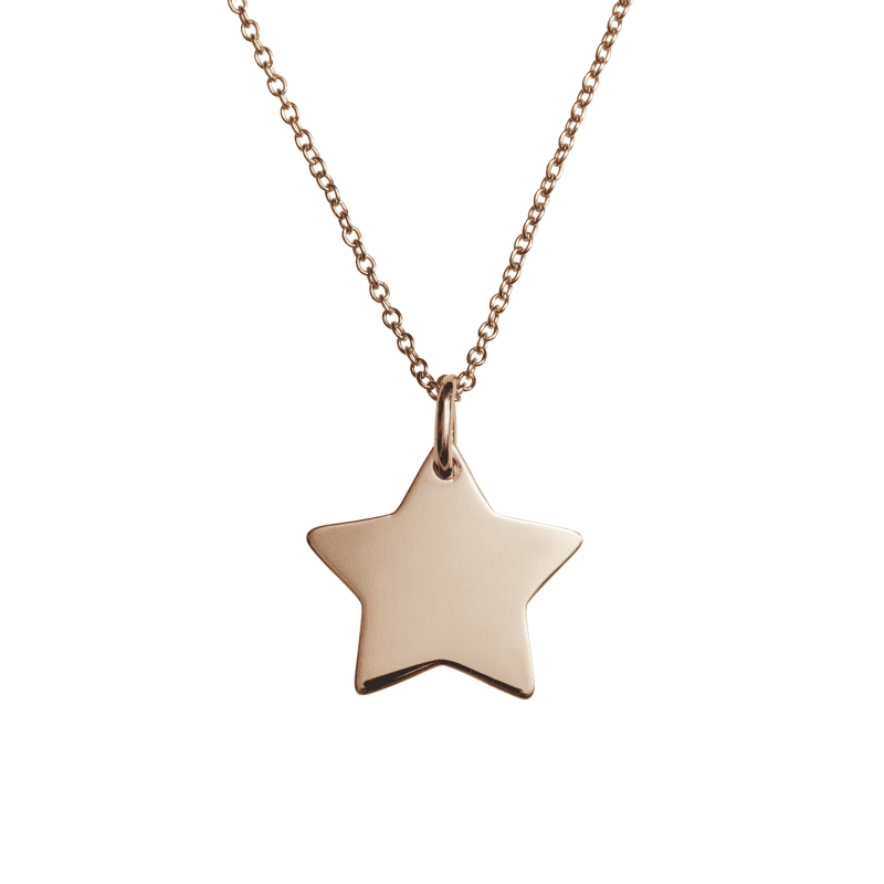 gold star neckalce