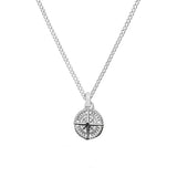 Brave Traveller Compass Necklace — Stainless Steel (Gold or Silver)
