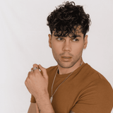 MEN’S DOUBLE STIRLING SILVER ENGRAVED DOG TAG NECKLACE