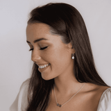 Silver Disc Earrings