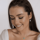 Silver Disc Earrings