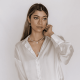 Engraved Silver Bar Pendant