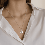 SILVER SLIDING ADJUSTABLE CHAIN 58CM