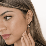 ROSE GOLD MINI DISC HOOP EARRINGS