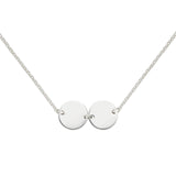 double disc necklae