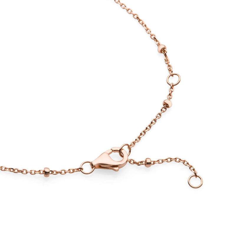 rose gold satellite chain