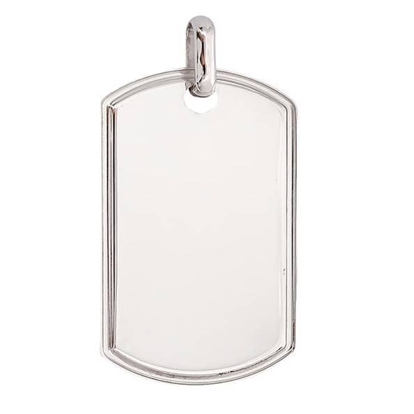 XL Dog Tag Pendant