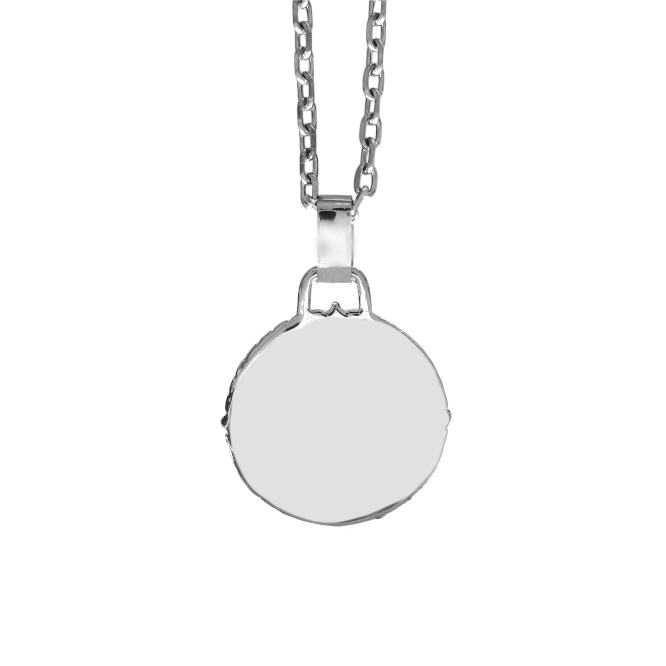 engrave on the back of this compass necklace perfect gift for travelles 