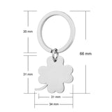 clover keyring dimensions