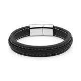 engrave inside clasp of mens leather bracelet