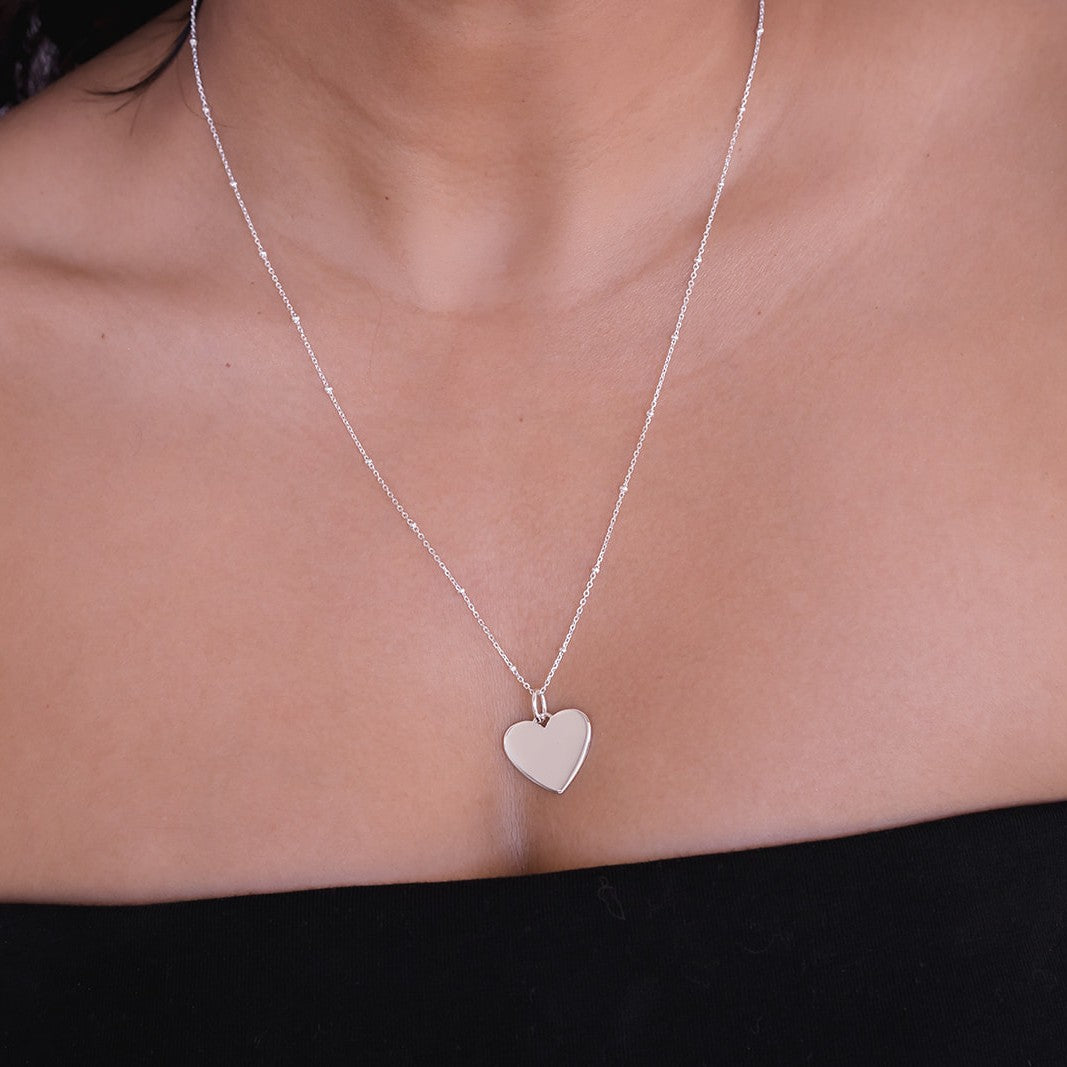 engrave this heart pendant on satellite chain