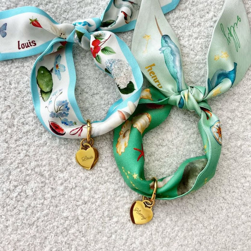 engraved sold heart pet id tag for ctas or dogs