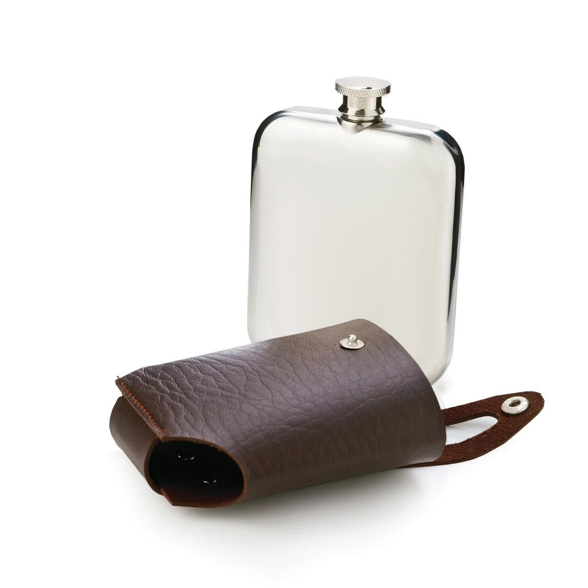 engrave this viski hip flask with travel case personalised gift