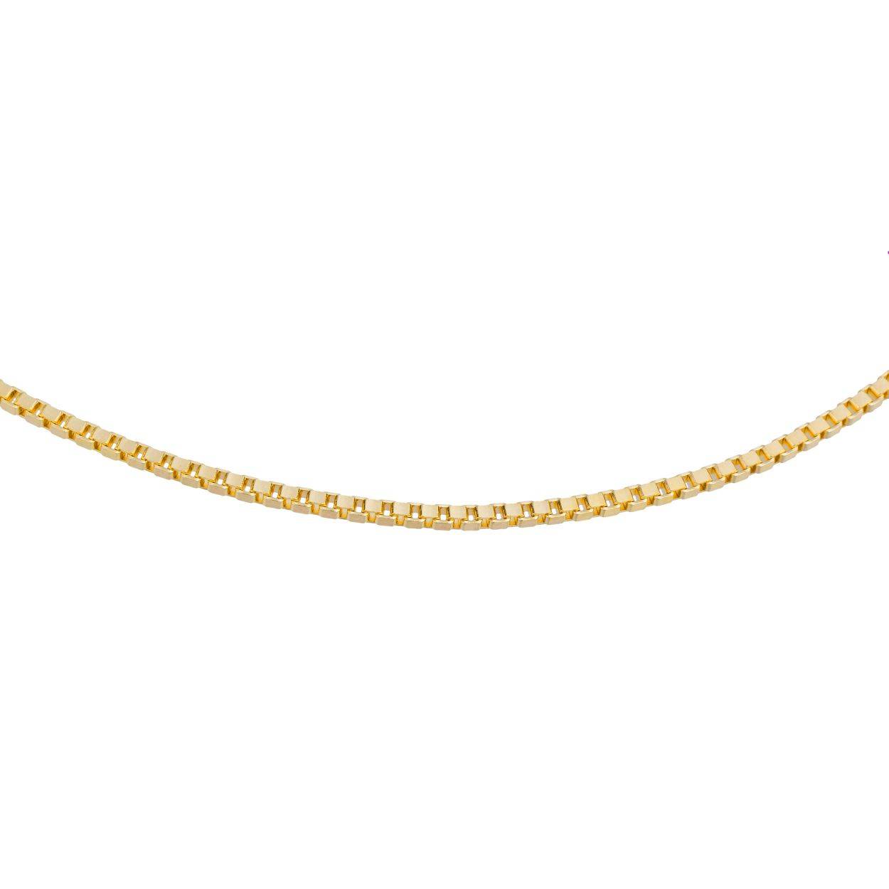 gold box chain link detail