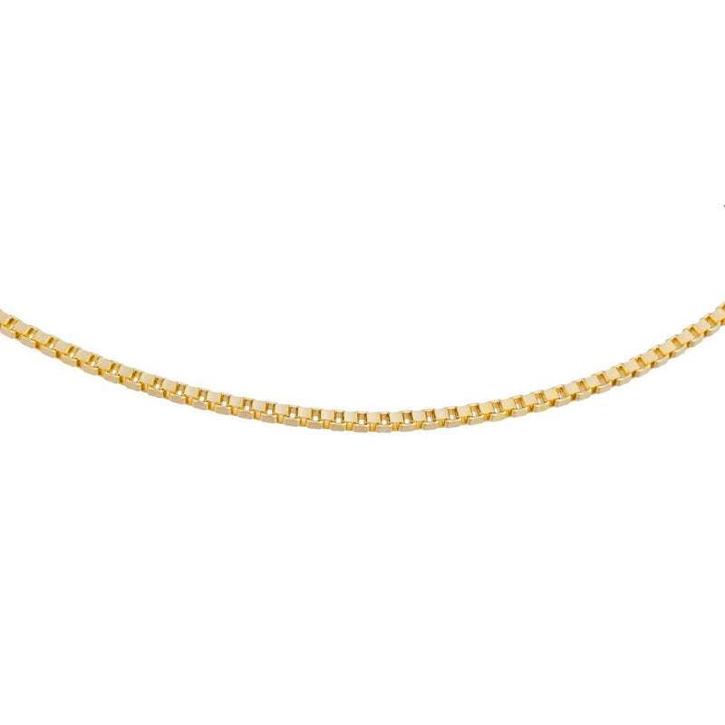 gold box chain link detail