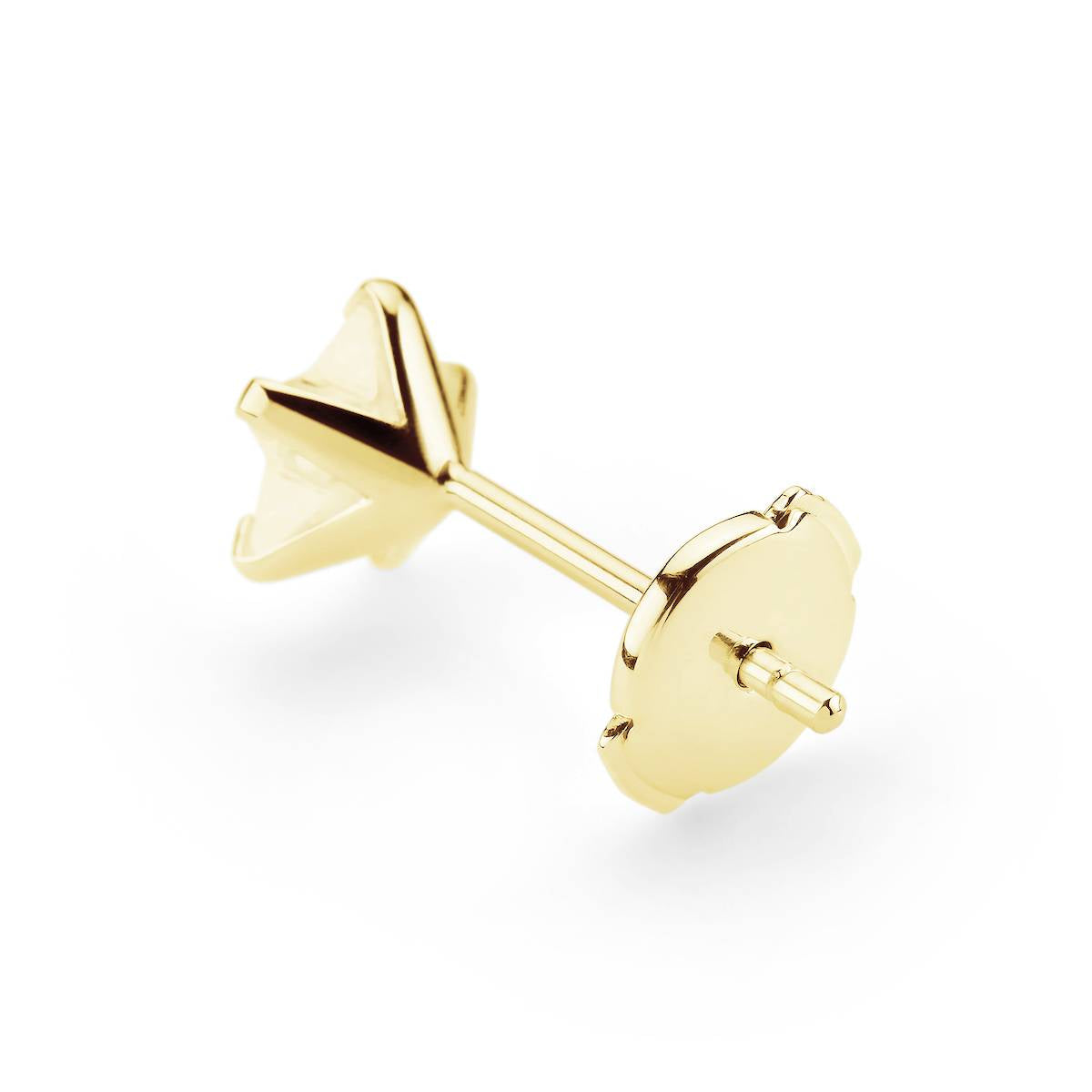 la pousette gold plated locking earring backs