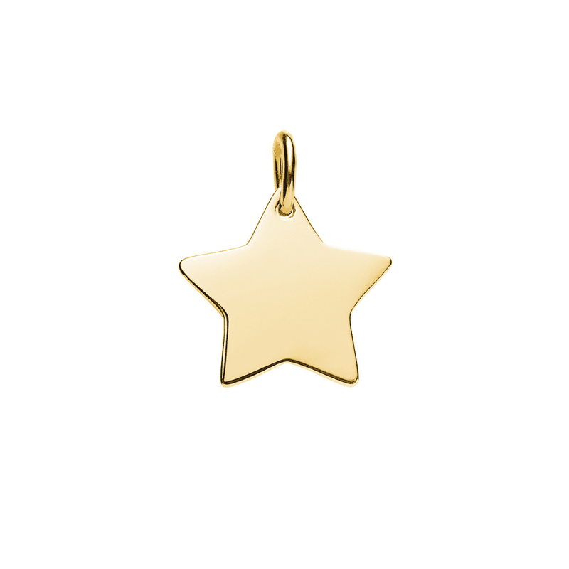 gold star pendant